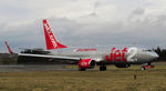 G-GDFR @ EGPH - Jet2 Boeing	 737	-8Z9 arrives from SZG