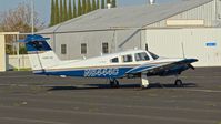 N8444C @ KMOD - Locally-based 1981 Piper Seminole parked on the ramp at Modesto County Airport, Modesto, CA. - by Chris Leipelt