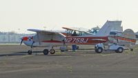 N2759J @ KMOD - California-based 1975 Cessna A150M parked on the transient ramp at Modesto County Airport, Modesto, CA. - by Chris Leipelt