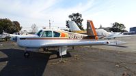 N6719U @ KRHV - Locally-based 1963 Mooney M20C parked on the ramp at Reid Hillview Airport, San Jose, CA. - by Chris Leipelt