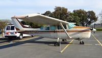 N3784Y @ KRHV - Locally-based 1963 Cessna 210D looking in miserable condition at Reid Hillview Airport, San Jose, CA. - by Chris Leipelt