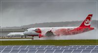 D-ABFO @ EDDR - Airbus A320-214, - by Jerzy Maciaszek