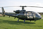 YU-HEY @ X5FB - Aerospatiale SA-341G Gazelle at Fishburn Airfield, September 2006. - by Malcolm Clarke