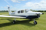 G-GCAT @ X5FB - Piper PA-28-140 Cherokee, Fishburn Airfield, May 2015. - by Malcolm Clarke
