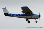G-AWPJ @ EGNJ - at Humberside - by Chris Hall