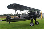 N65200 @ EGNG - Boeing A75N1(PT17), Bagby Airfield, September 2004. - by Malcolm Clarke
