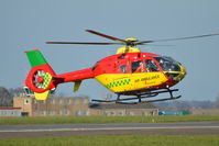 G-KRNW @ EGSH - Landing at Norwich. - by Graham Reeve