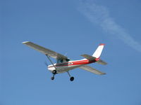 N5443L @ SZP - 1980 Cessna 152, Lycoming O-235 115 Hp, takeoff climb Rwy 22 - by Doug Robertson