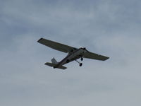N7181F @ SZP - 1966 Cessna 150F, Continental O-200 100 Hp, takeoff climb Rwy 22 - by Doug Robertson