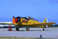 F-AZBQ @ LFRL - North American T-6G Texan, Static display, Lanvéoc-Poulmic Naval Air Base (LFRL) Open day in june 2015 - by Yves-Q