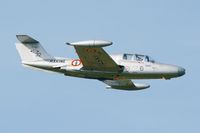 F-AZLT @ LFRL - Morane-Saulnier MS.760A, On display, Lanvéoc-Poulmic Naval Air Base (LFRL) Open day in june 2015 - by Yves-Q