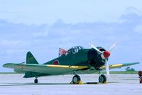 F-AZZM @ LFRL - North American AT-6B Texan, Static display, Lanvéoc-Poulmic Naval Air Base (LFRL) Open day in june 2015 - by Yves-Q