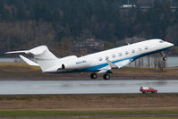 N651WE @ KPDX - Departing for BFI after completing delivery