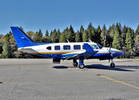 N640WA @ GOO - Overnight guest at Nevada County Airport, Grass Valley, CA. - by Phil Juvet