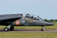 E125 @ LFOT - Dassault-Dornier Alpha Jet E (705-LK), Taxiing to parking area, Tours - St Symphorien Air Base 705 (LFOT-TUF) Open day 2015 - by Yves-Q