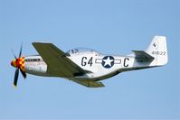 F-AZSB @ LFOT - North American P-51D Mustang, Back home after display, Tours Air Base 705 (LFOT-TUF) Open day 2015 - by Yves-Q