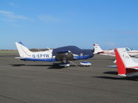 G-EPYW @ EGMD - at sunny lydd - by magnaman