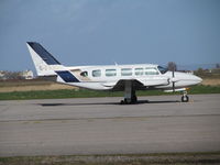 G-FABA @ EGMD - at Navajo heaven - lydd - three on apron today - by magnaman