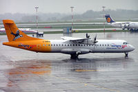 G-BWDA @ EGBB - Aerospatiale ATR-72-202 [444] (Aurigny Air Services) Birmingham International~G 20/08/2003 - by Ray Barber
