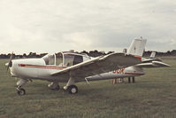 OO-GOK @ EBGT - OO-GOK crashed at Ghent airport on 1972-07-29.The nearly new aircraft was completely destroyed.Student pilot Hugo Mertens died instantly. - by Raymond De Clercq