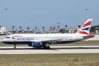 G-MIDT @ LMML - A320 G-MIDT British Airways - by Raymond Zammit