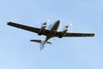 G-SELC @ EGTC - Diamond DA-42 Twin Star overflies Cranfield Airport, December 2005. - by Malcolm Clarke