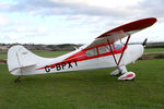 G-BPXY @ X5FB - Aeronca 11AC at Fishburn Airfield, November 2005. - by Malcolm Clarke
