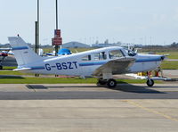 G-BSZT @ EGKA - Piper Cherokee Warrior II at Shoreham. Ex N8260D. - by moxy