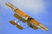 F-AZMB @ LFFQ - Caudron G.3, On display, La Ferté-Alais airfield (LFFQ) Airshow 2015 - by Yves-Q