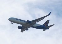N645GT @ KBAD - Charter landing at Barksdale Air Force Base. - by paulp