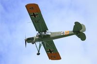 F-AZRA @ LFFQ - Fieseler Fi-156C-3 Storch, On display, La Ferté-Alais airfield (LFFQ) Airshow 2015 - by Yves-Q