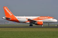 G-EZFA @ EHAM - Easyjet A319 vacating the runway - by FerryPNL