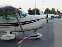 N55521 @ KRHV - California-based 1981 Cessna 172P visiting at Reid Hillview Airport, San Jose, CA. - by Chris Leipelt