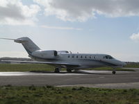 N750GF @ EGHH - Nice citation - outside citation centre - by magnaman