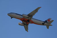 VH-VFJ @ NZQN - Departing Queenstown for Auckland and Sydney - by alanh