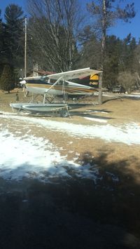 C-GNUI @ CPK8 - Out of the water due to ice - by Steven Wiedermann