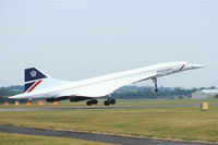 G-BOAC @ EGVA -  British Airways Aerospatiale BAC Concorde G-BOAC at the 1994 Royal International Air Tattoo, Fairford UK - by Franco Sella