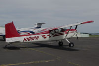 N180PH @ KDVO - Anchorage, AK based 1955 Cessna 180 with floats removed @ Gnoss Field, Novato, CA - by Steve Nation