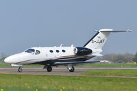 G-JJET @ EGSH - About to depart. - by Graham Reeve