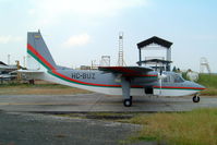 HC-BUZ @ SEGU - Britten-Norman BN-2B-26 Islander [2278] Guayaquil-Simon Bolivar Int'l~HC 02/04/2003 - by Ray Barber