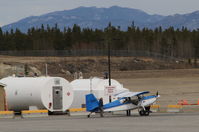 C-GGQH @ CYXY - Fueling at Whitehorse, Yukon. - by Murray Lundberg