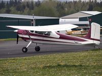 N9370C @ 0S9 - Cessna 180 on the ramp at Jefferson County International Airport. - by Eric Olsen