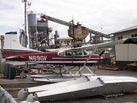 N69GV @ S60 - Cessna 185F at the Kenmore Sea Plane base. - by Eric Olsen