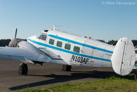N103AF @ KAWO - Detail (access and choice of lenses made one shot difficult). Parked south of main terminal building at KAWO (AWO). - by Remi Farvacque