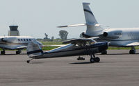 N77114 @ KAPC - KCCR-based 1946 Cessna 140 ready to leave Napa County airport, CA - by Steve Nation