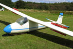 BGA801 @ X5SB - Slingsby T-41 Skylark 2 at The Yorkshire Gliding Club, Sutton Bank, North Yorkshire in 2007. - by Malcolm Clarke