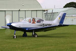 G-HORK @ X5FB - Alpi Aviation Pioneer 300 Hawk, a regular visitor to Fishburn Airfield, August 2008. - by Malcolm Clarke