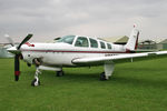 N836TP @ X5FB - Beech A36 at Fishburn Airfield, August 2008. - by Malcolm Clarke