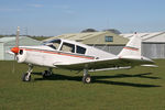 G-ATUB @ X5FB - Piper PA-28-140 Cherokee, Fishburn Airfield, April 2007. - by Malcolm Clarke