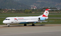 OE-LVF @ LOWG - Austrian Fokker 100 @GRZ - by Stefan Mager